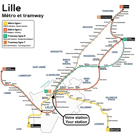 Proche Gares Et Du Centre Lille